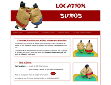 Tablet Screenshot of location-sumos.com